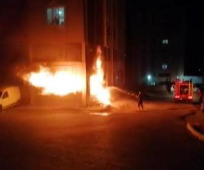 Kahramanmaraşta iş yeri yangını