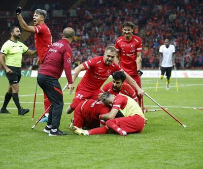 Ampute Futbol Milli Takımında Dünya şampiyonluğu sevinci