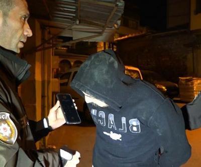 Suçüstü yakalandı, kaçan ortağıyla telefonda konuştu