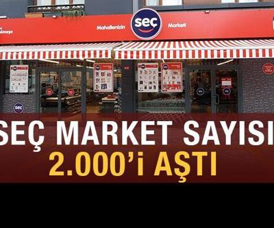 Esnaf dostu iş modeliyle öne çıkan Seç Market’in mağaza sayısı 2000’i aştı