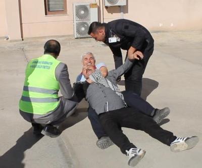 Zile Devlet Hastanesinde afet tatbikatı gerçekleştirildi