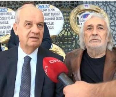 Müjdat Gezen ablasını son yolculuğuna uğurladı