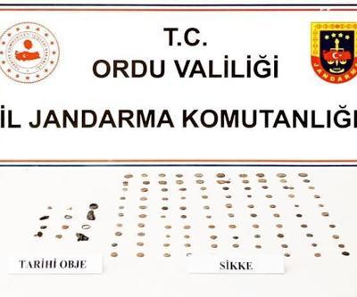 Ordu’da tarihi eserler ele geçirildi