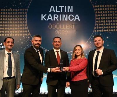 Biga Belediyesi, Altın Karınca Ödülü Kazandı
