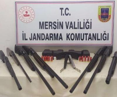 Mersinde ruhsatsız silah satışına operasyon
