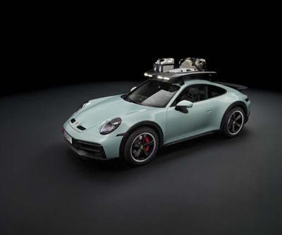 Porsche 911 Dakar off road için hazır