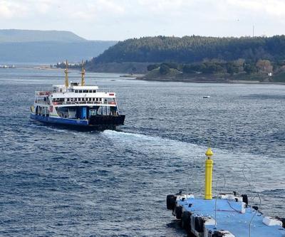 Bozcaada ve Gökçeada’ya tüm feribot seferleri iptal edildi