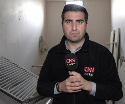 CNN TÜRK ekibi Karkamış’taki o apartmanı görüntüledi