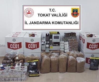 Tokatta kaçak sigara operasyonu