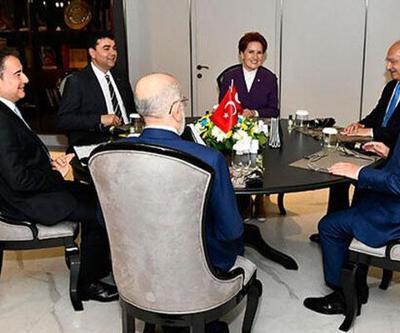 Demokrat Partideki 6lı masa toplantısı sona erdi