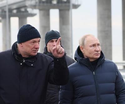 Putin saldırı sonrası onarılan Kırım Köprüsünü ziyaret etti
