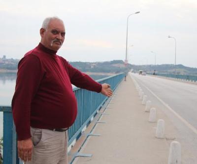 Köprüde trafik güvenliği için dubalı önlem
