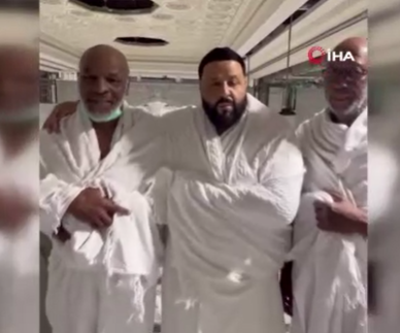 Mike Tyson, DJ Khaled ile umreye gitti