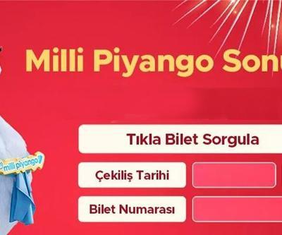 2023 Milli Piyango çekiliş sonuçları...İşte kazanan numaralar Milli Piyango 2023 yılbaşı bilet sorgulama