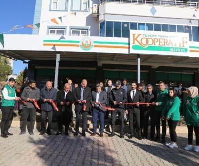 Ergani’de ikinci Tarım Kredi Kooperatifi marketi açıldı