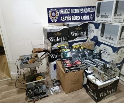 Bursada kaçak tütün operasyonu