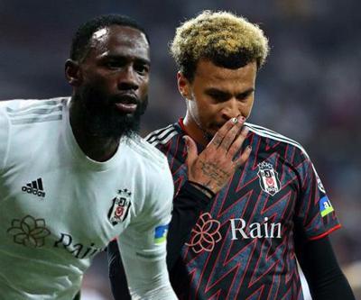 Beşiktaşta ayrılık rüzgarları Dele Alli ve Nkoudou...