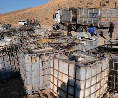 Boş araziye 65 varil kimyasal madde bırakanlara 73 milyon TL ceza
