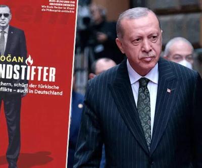 Alman dergisinden skandal kapak Hedefte Erdoğan var...