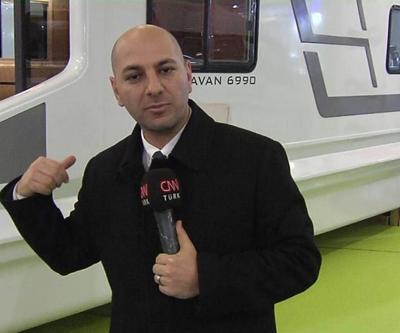 Karada karavan, denizde tekne oluyor