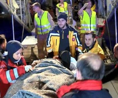 Depremzedeler tedavi için İstanbula getirilmeye devam ediyor