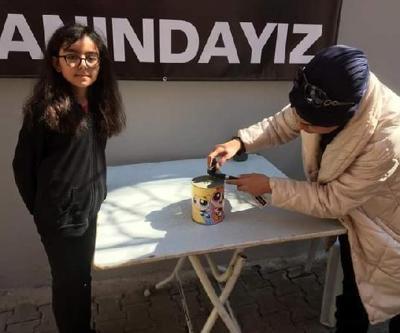 Kumbarasını Kızılaya bağışladı