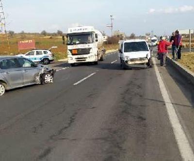 Malkarada trafik kazası: 2 yaralı