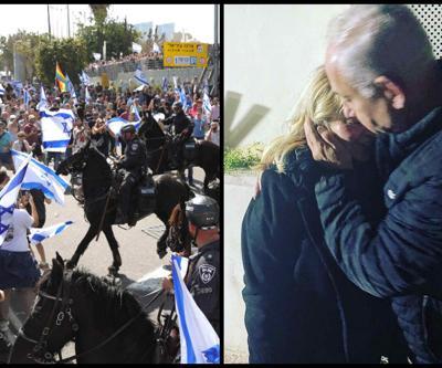 Tel Aviv sokaklarında protesto: Netanyahunun eşi kuaförde mahsur kaldı