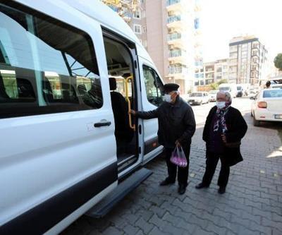 Bayraklı’da ücretsiz pazar servisi hizmeti