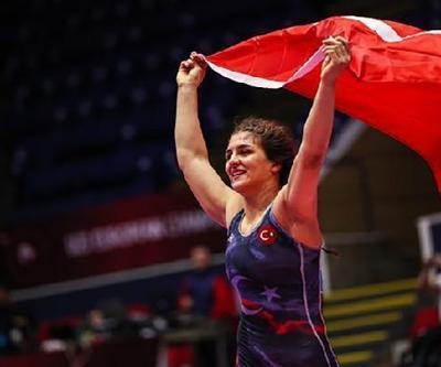 Milli güreşçi Nesrin Baş, Avrupa şampiyonu oldu