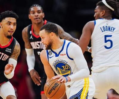 Golden State, Houston’ı yenerek play-off potasına girdi