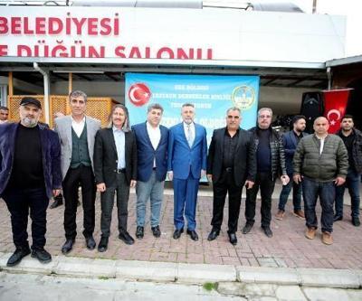 Erzurumlularla bir araya gelen Başkan Serdar Sandal: Derdimiz de soframız da kaygılarımız da aynı