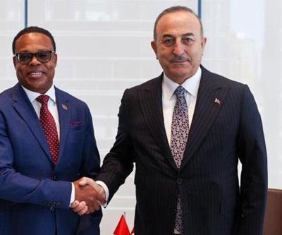 Bakan Çavuşoğlu, Trinidad ve Tobago Dışişleri Bakanı Browne ile görüştü