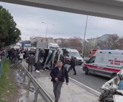 Silivride 20 kişinin yaralandığı zincirleme kaza Sebebi belli oldu