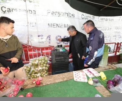 Pazar yerlerinde tartı denetimi yapıldı