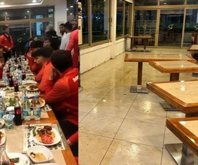 Balıkesirspor taraftarı futbolculara saldırdı