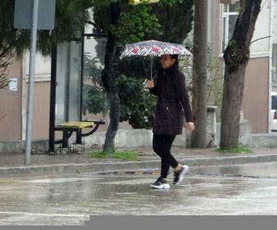 Keşan’da sağanak etkili oldu