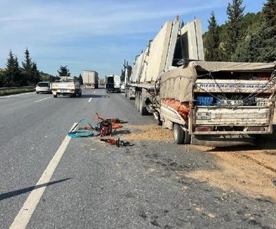 TIRa arkadan çarpan kamyonetin sürücüsü hayatını kaybetti