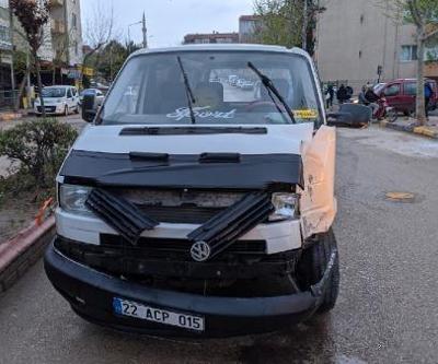 Edirne’deki trafik kazalarında 4 kişi yaralandı