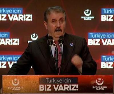 Destici: PKK, Altılı Masayı destekliyor. Masa desteği gizleme gereği bile duymuyor