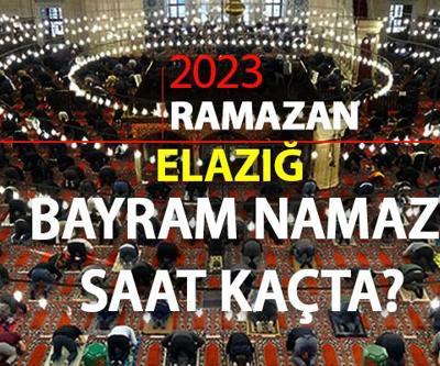 Elazığ bayram namazı saati 2023 Diyanet Elazığ Ramazan Bayramı namazı ne zaman, saat kaçta