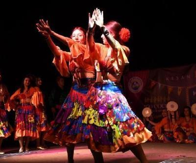 Keşan 1’inci Uluslararası Çocuk Halk Dansları Festivali yapıldı