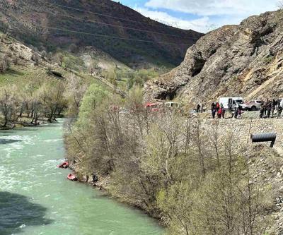 Munzur Çayına uçan otomobil, 11’inci günde su altı kamerasıyla bulundu