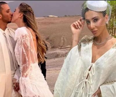 Şeyma Subaşının gelinliğine yorum yağdı