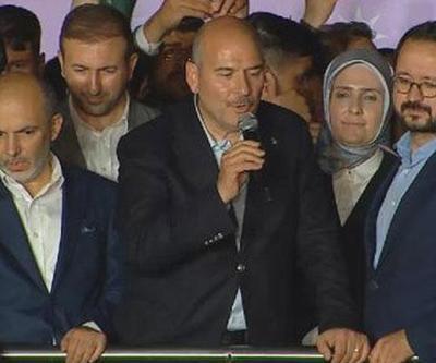 Bakan Soyludan seçim sonuçları sonrası ilk mesaj: Ayasofyanın minaresi gibi başınız dik olsun