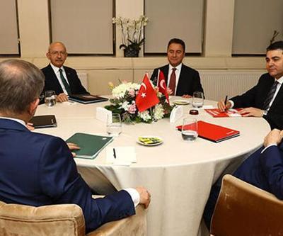 Millet İttifakı’nı oluşturan partilerin genel başkanlarının toplantısı sona erdi
