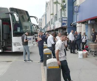 Otogarda bayram yoğunluğu başladı