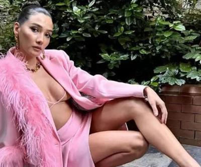 Aybüke Pusatın cesur pozları sosyal medyayı salladı
