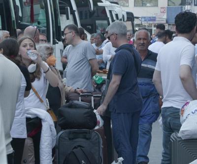 Bayram öncesi otogarlarda denetim