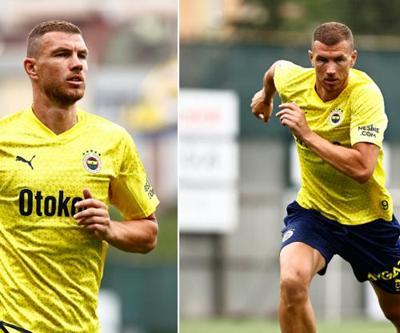 Edin Dzeko, Fenerbahçe ile ilk idmanına çıktı